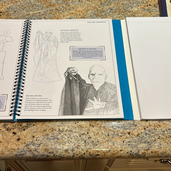 How to Draw - Harry Potter Book with Sketchpad - Picture 6 of 7